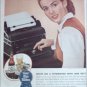 1945 Pabst Blue Ribbon Beer Typist ad