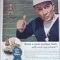 1945 Pabst Blue Ribbon Beer Football ad
