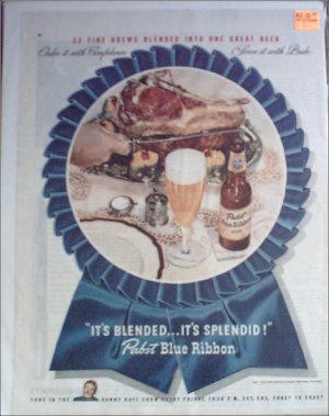 1946 Pabst Blue Ribbon Beer ad #4