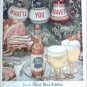 1952 Pabst Blue Ribbon Beer Christmas ad