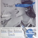 1956 Pabst Blue Ribbon Beer ad #1