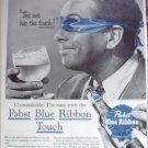 1956 Pabst Blue Ribbon Beer ad #2