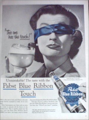1956 Pabst Blue Ribbon Beer ad #4