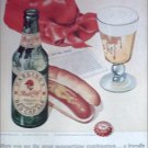 1949 Red Cap Ale Hotdog ad