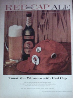 1958 Red Cap Ale ad #1