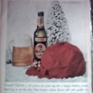 1958 Red Cap Ale Christmas ad