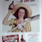 1944 Rheingold Beer ad featuring Miss Rheingold Jane House