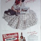 1944 Rheingold Beer Christmas ad