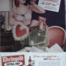 1948 Rheingold Beer ad featuring Miss Rheingold Pat Quinlan
