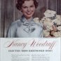 1955 Rheingold Beer Nancy Woodruff elected Miss Rheingold ad