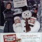 1955 Rheingold Beer Christmas ad featuring Miss Rheingold Nancy Woodruff