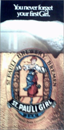 St Pauli Girl Beer ad