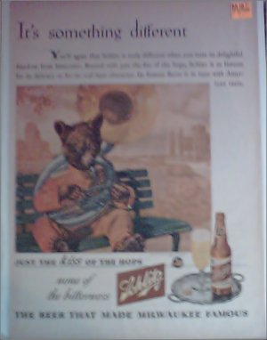 1944 Schlitz Beer ad #1