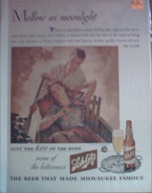 1944 Schlitz Beer ad #2