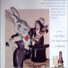 1945 Schlitz Beer Magic Rabbitt ad