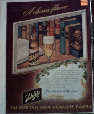 1947 Schlitz Beer ad #3