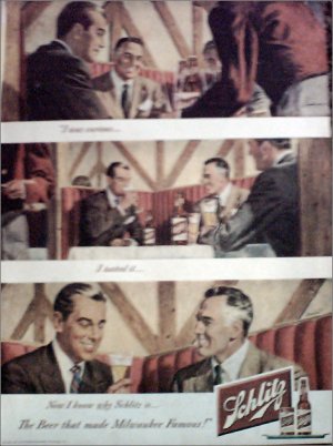 1948 Schlitz Beer ad #2