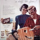 1956 Schlitz Beer Halloween ad
