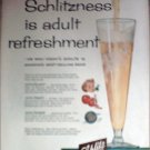 1957 Schlitz Beer ad #2