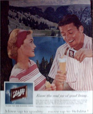 1959 Schlitz Beer ad #4