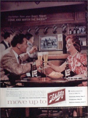 1960 Schlitz Beer ad #1