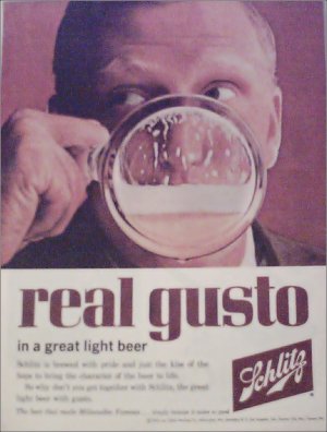 1962 Schlitz Beer ad #4