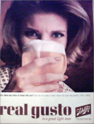 1964 Schlitz Beer ad #1