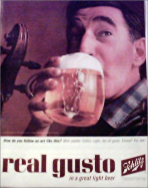 1964 Schlitz Beer ad #2