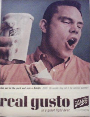 1964 Schlitz Beer ad #3
