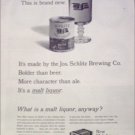 1964 Schlitz Malt Liquor ad #2