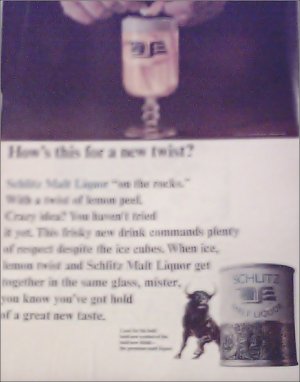 1966 Schlitz Malt Liquor ad #2