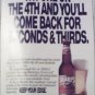 1991 Sharps Beer July 4th ad