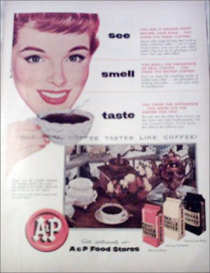 A&P Coffee ad #1