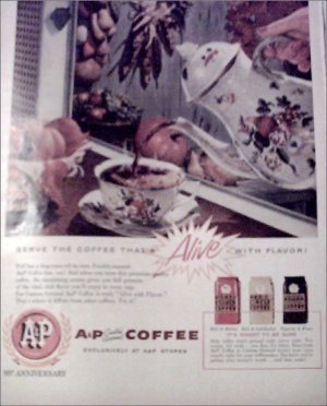 1958 A&P Coffee ad