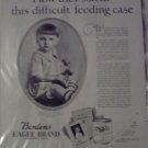 1925 Borden Eagle Brand Milk ad