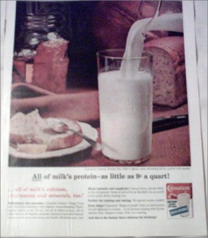 1964 Carnation Milk ad