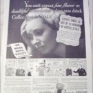 1934 Chase & Sanborn Coffee ad