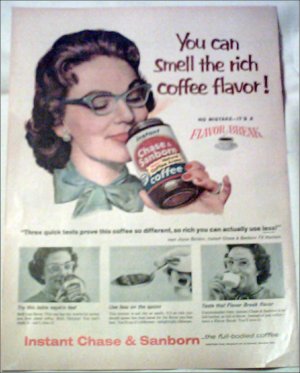 Chase & Sanborn Coffee ad #2