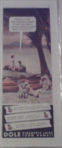 Dole Pineapple Juice ad