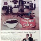 1960 Hills Bros Coffee ad