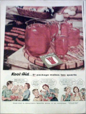 1954 Kool-Aid ad
