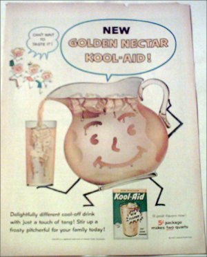 1957 Kool-Aid Golden Nectar ad