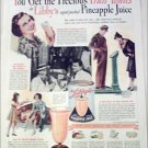 1936 Libbys Pineapple Juice ad