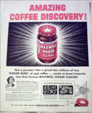 1953 Maxwell House Coffee ad