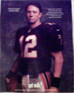 Got Milk ad featuring Chris Chandler