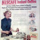 1952 Nescafe Coffee ad #2