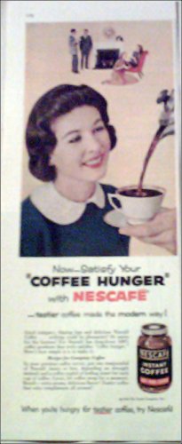 1956 Nescafe Coffee ad