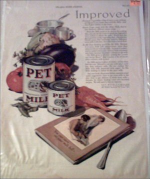 1927 Pet Milk ad