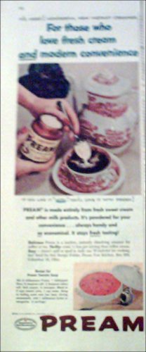 1956 Pream Creamer ad