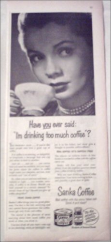 1950 Sanka Coffee ad